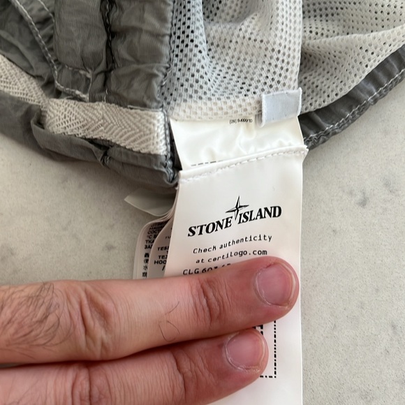 Stone Island Swim trunks - Silver - Large - Picture 3 of 3